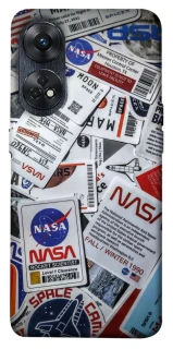 Чехол на Oppo Reno 8T 4G NASA ver.4 фото 1 из 1
