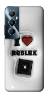 Чохол на Realme C65 4G I love Roblox фото 1 з 1