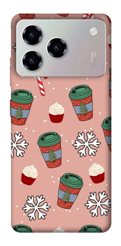 Чехол на ZTE Blade A76 Новогодний v38 фото 1 из 1