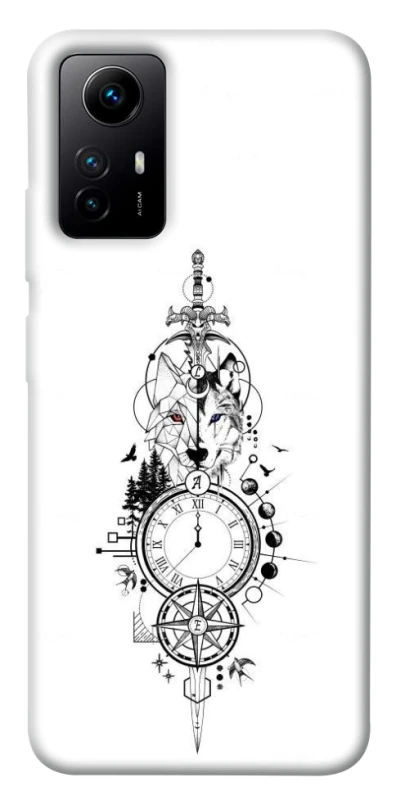 Чехол на Xiaomi Redmi Note 12S Tattoo ver.8 фото 1 из 1