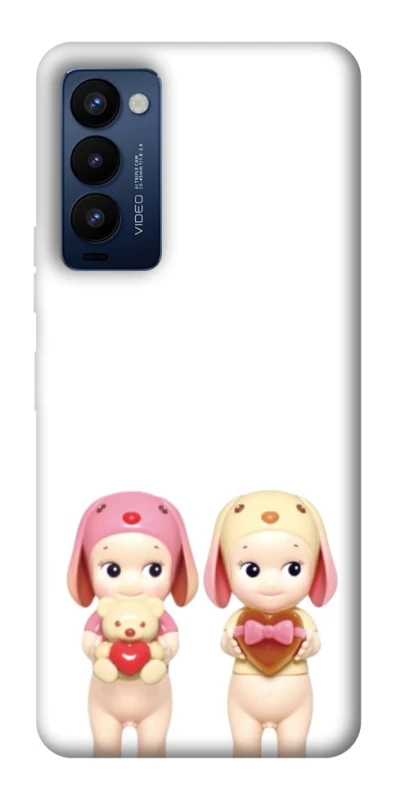 Чохол на TECNO Camon 18 Pro Puppy Love Duo фото 1 з 1