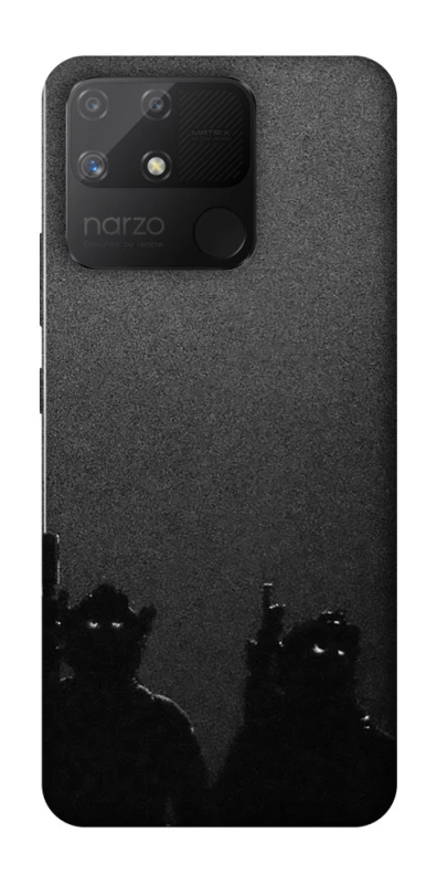 Чехол на Realme Narzo 50A Night operations фото 1 из 1
