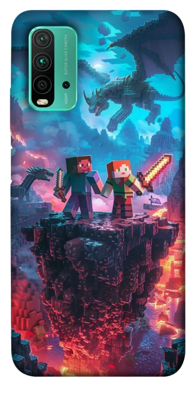 Чохол на Xiaomi Redmi Note 9 4G / Redmi 9 Power Minecraft v3 фото 1 з 1