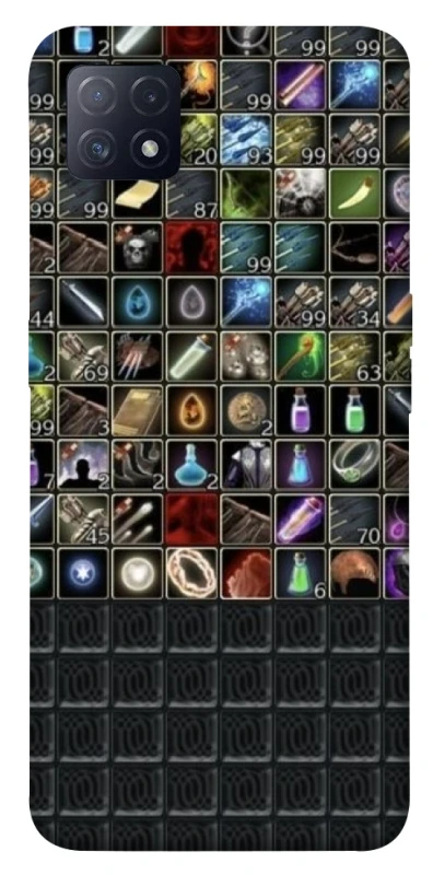 Чохол на Oppo A72 5G / A73 5G Inventory menu ver.2 фото 1 з 1