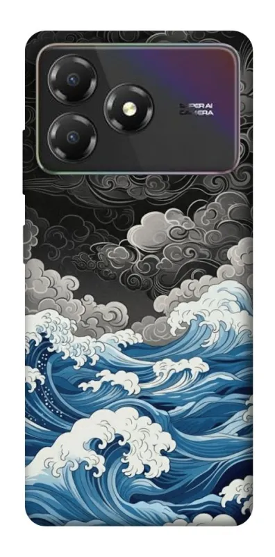 Чехол на ZTE Blade A36 Japan wave фото 1 из 1