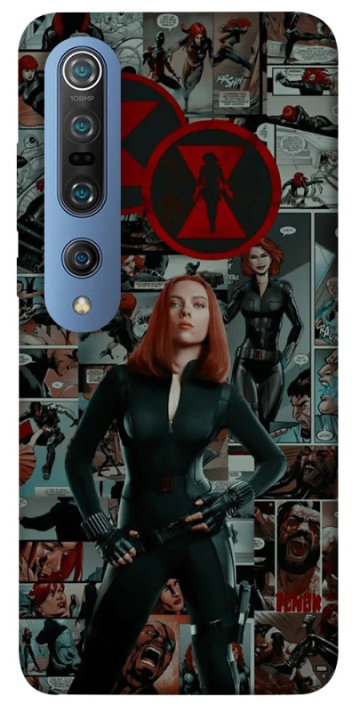 Чохол на Xiaomi Mi 10 / Mi 10 Pro Black Widow фото 1 з 1