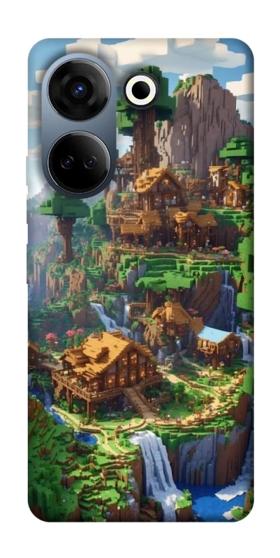Чохол на TECNO Camon 20 Pro (CK7n) Minecraft universe фото 1 з 1