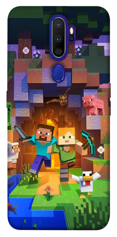 Чохол на Oppo A5 (2020) / Oppo A9 (2020) Minecraft game фото 1 з 1
