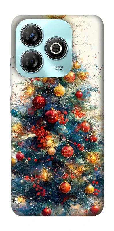 Чехол на ZTE Blade A75 4G Новогодний v36 фото 1 из 1