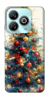 Чехол на ZTE Blade A75 4G Новогодний v36 фото 1 из 1