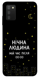 Чехол на Samsung Galaxy A03s Нічна людина фото 1 из 1