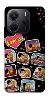 Чохол на Xiaomi Redmi Note 14 5G Love is ver.3 фото 1 з 1