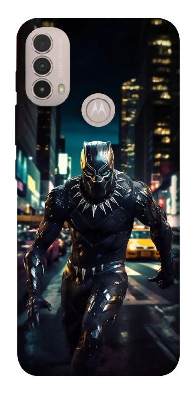 Чехол на Motorola Moto E40 Black Panther фото 1 из 1