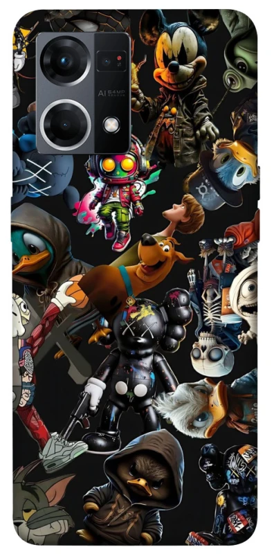 Чехол на Oppo Reno 7 4G Cartoons фото 1 из 1