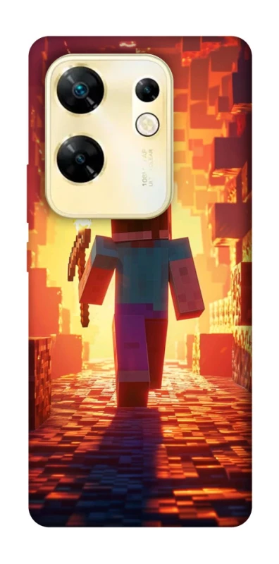 Чехол на Infinix Zero 30 4G Minecraft adventure фото 1 из 1