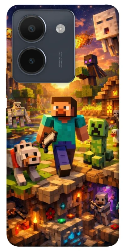 Чохол на Vivo Y36 Minecraft v6 фото 1 з 1