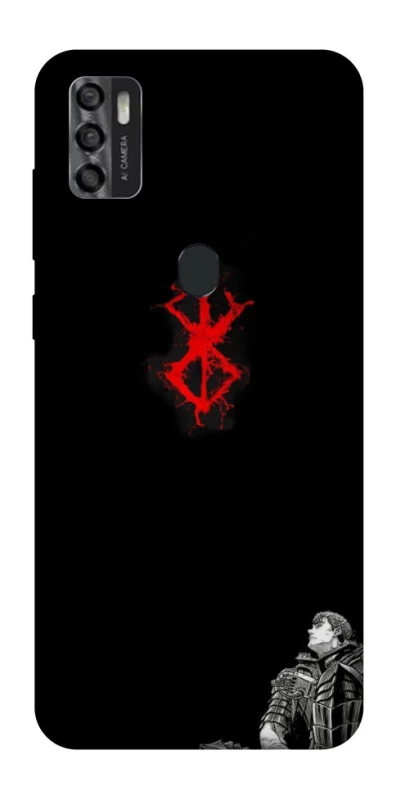 Чохол на ZTE Blade A7s (2020) berserk black фото 1 з 1