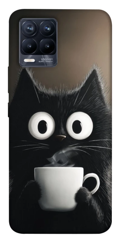 Чехол на Realme 8 morning cat фото 1 из 1