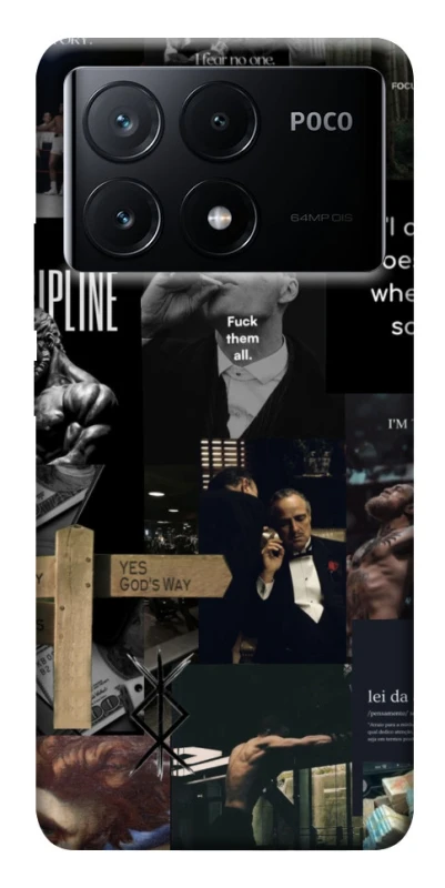 Чохол на Xiaomi Poco X6 Men's style v2 фото 1 з 1