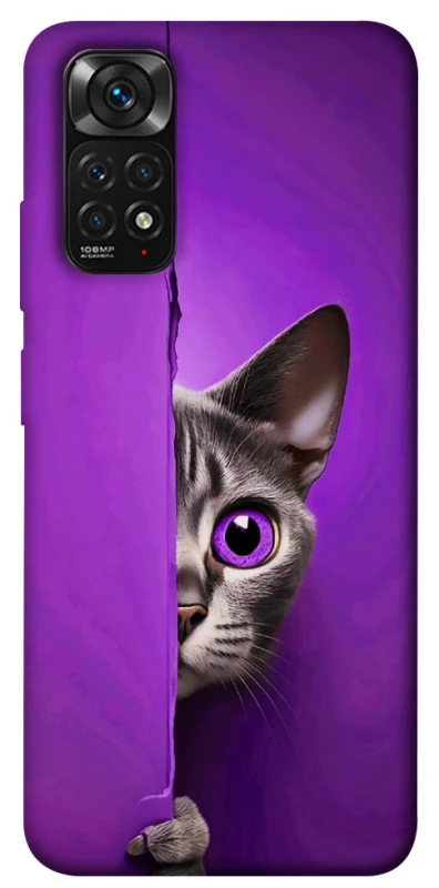 Чохол на Xiaomi Redmi Note 11 (Global) / Note 11S Кіт-підглядач фото 1 з 1