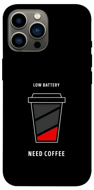 Чехол на Apple iPhone 12 Pro Max (6.7") Low battery фото 1 из 1