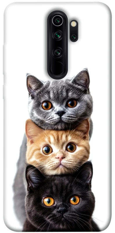 Чохол на Xiaomi Redmi Note 8 Pro Гарні котики фото 1 з 1