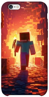 Чехол на Apple iPhone 6/6s (4.7") Minecraft adventure фото 1 из 1