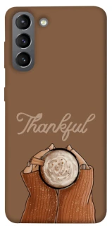 Чохол на Samsung Galaxy S21 Thankful coffee фото 1 з 1