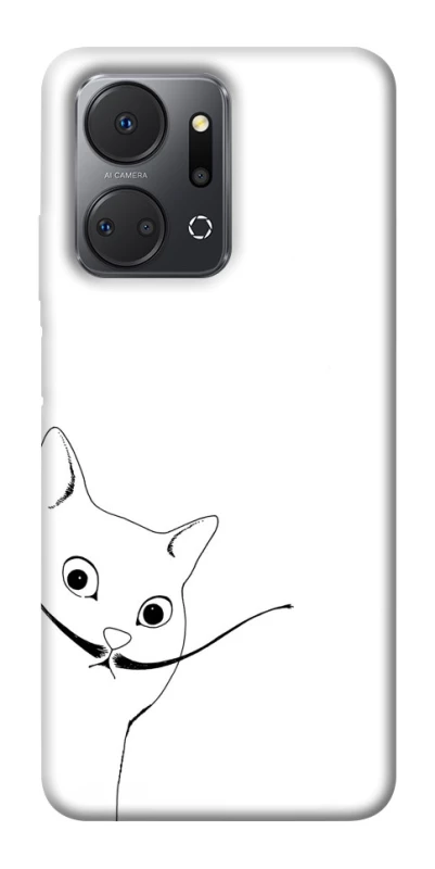 Чохол на Huawei Honor X7a Кіт Дали фото 1 з 1