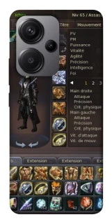 Чехол на Xiaomi Redmi Note 13 Pro+ Character Menu ver.1 фото 1 из 1