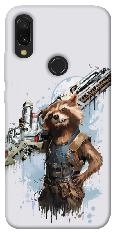 Чехол на Xiaomi Redmi 7 Rocket Raccoon фото 1 из 1