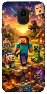 Чохол на Samsung J600F Galaxy J6 (2018) Minecraft v6 фото 1 з 1