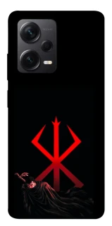Чехол на Xiaomi Redmi Note 12 Pro 5G Berserk Red Logo фото 1 из 1
