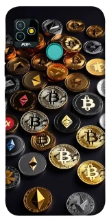 Чехол на TECNO POP 5 Many coins фото 1 из 1