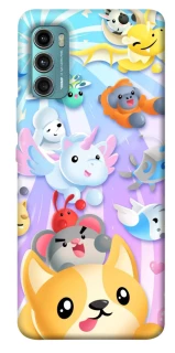 Чехол на Motorola Moto G60 Adopt Me Rainbow Pet Parade фото 1 из 1