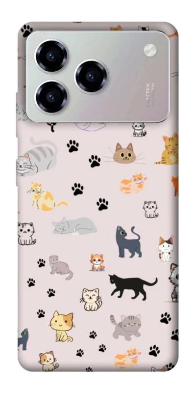 Чохол на ZTE Blade A76 Cat style ver.1 фото 1 з 1