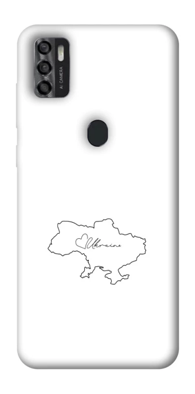Чохол на ZTE Blade A7s (2020) Ukraine map фото 1 з 1
