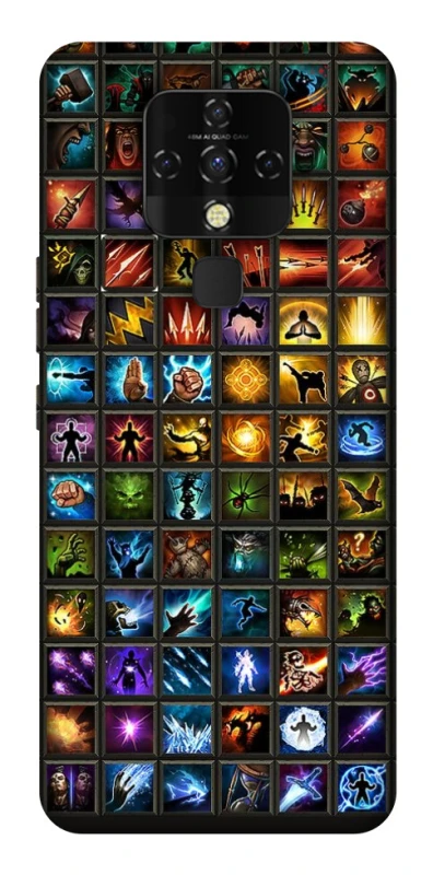 Чохол на TECNO Camon 16 SE Abilities menu ver.3 фото 1 з 1