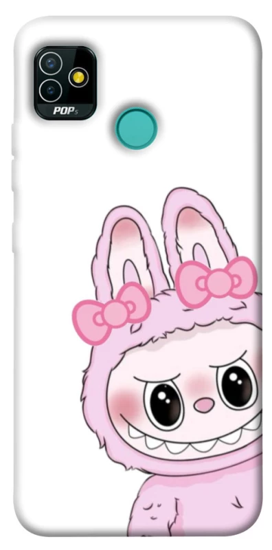 Чохол на TECNO POP 5 Labubu White фото 1 з 1