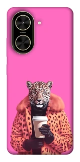 Чохол на Xiaomi Poco C71 Леопард з кавою фото 1 з 1