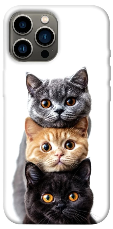 Чохол на Apple iPhone 13 Pro Max (6.7") Гарні котики фото 1 з 1