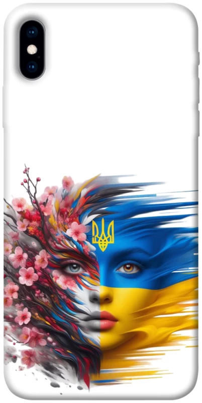 Чохол на Apple iPhone X (5.8") Flowering Ukraine фото 1 з 1