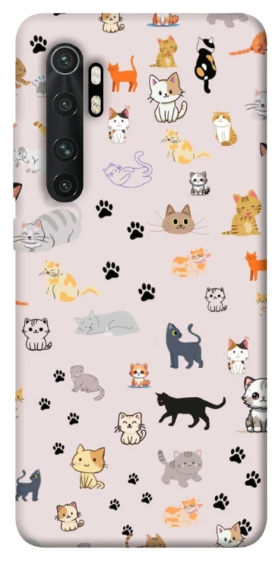 Чохол на Xiaomi Mi Note 10 Lite Cat style ver.1 фото 1 з 1