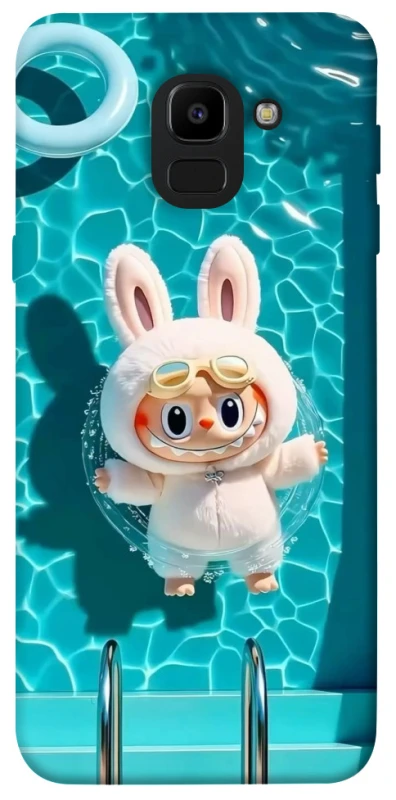 Чохол на Samsung J600F Galaxy J6 (2018) Labubu in the pool ver.2 фото 1 з 1