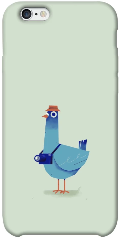 Чохол на Apple iPhone 6/6s plus (5.5") Голуб-детектив фото 1 з 1