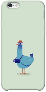 Чохол на Apple iPhone 6/6s plus (5.5") Голуб-детектив фото 1 з 1