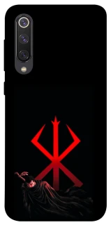 Чохол на Xiaomi Mi 9 SE Berserk Red Logo фото 1 з 1