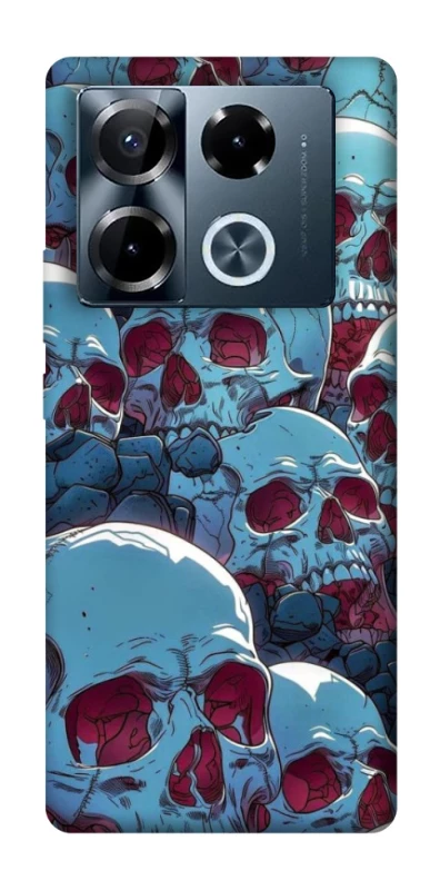 Чехол на Infinix Note 40 Pro 4G Skulls v2 фото 1 из 1