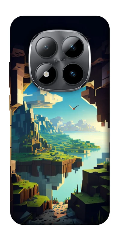 Чехол на Xiaomi Redmi Note 15 Pro 5G Minecraft sunrise фото 1 из 1