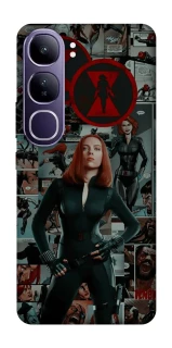 Чохол на Vivo Y300 Black Widow фото 1 з 1